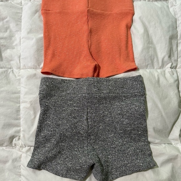 Fashion Nova Women’s Lounge Shorts Small Pink Gray Two Pairs Stretch Comfy NEW - Picture 7 of 7